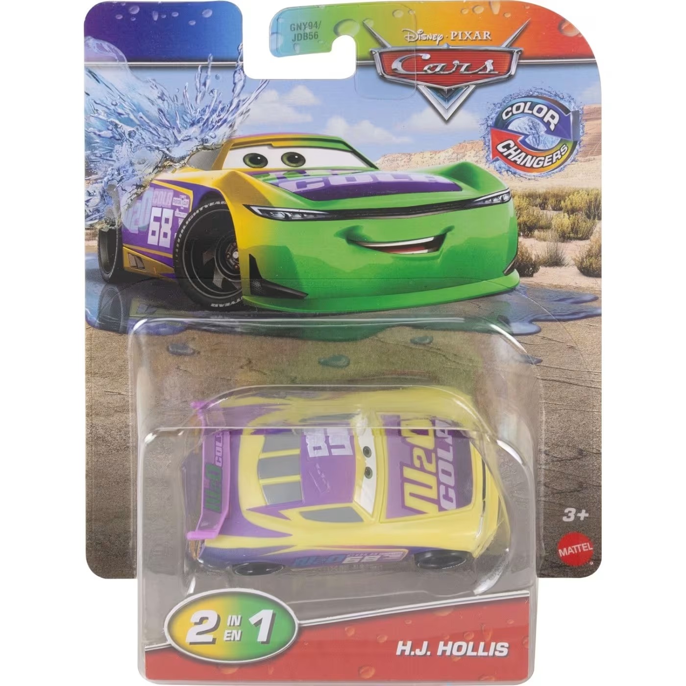 Mattel Cars - Color Changers, H.J. Hollis JKP74 (GNY94/JDB56)