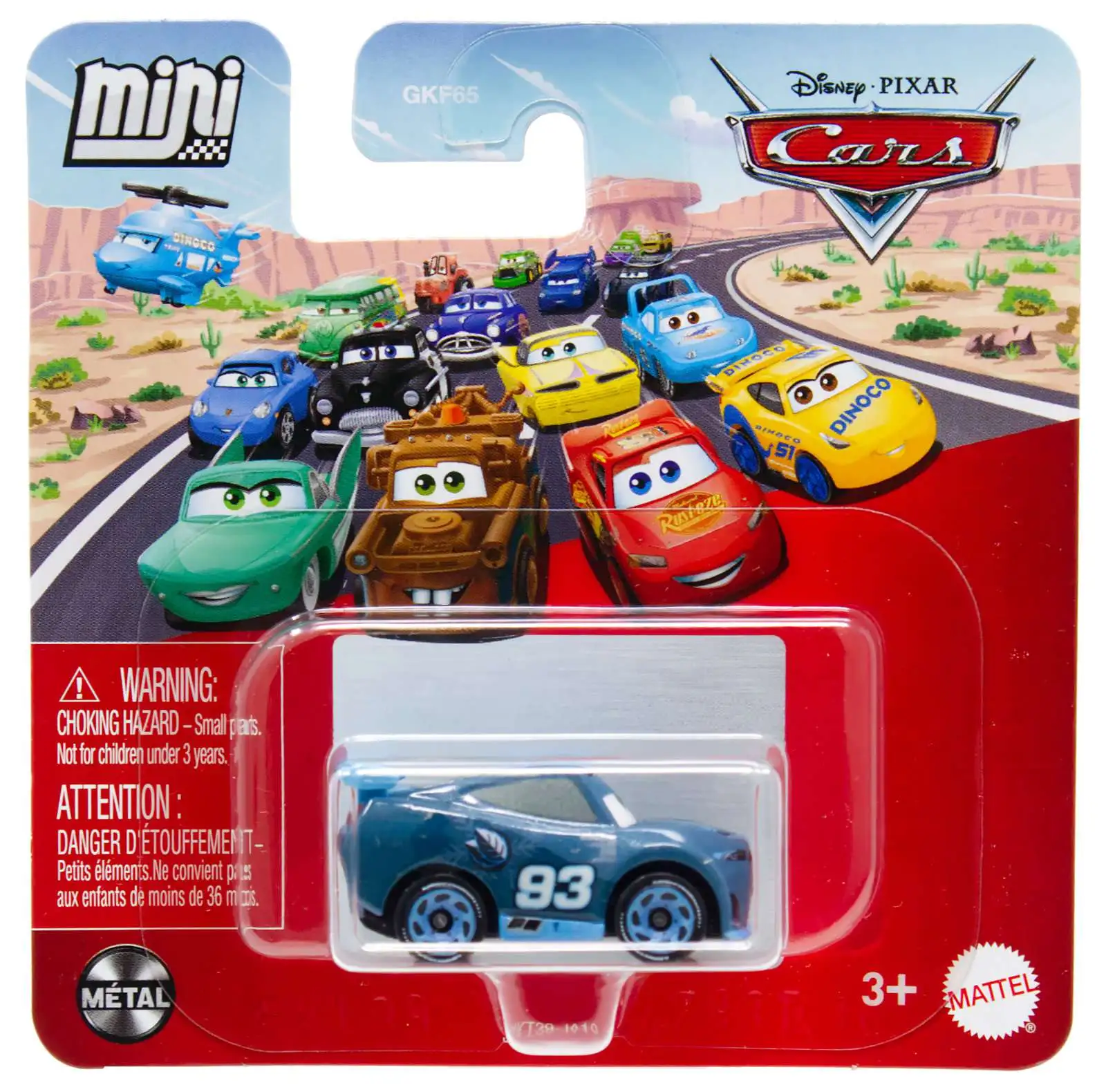 Mattel Cars - Mini Racers, Nick Shift JKT29 (GKF65)