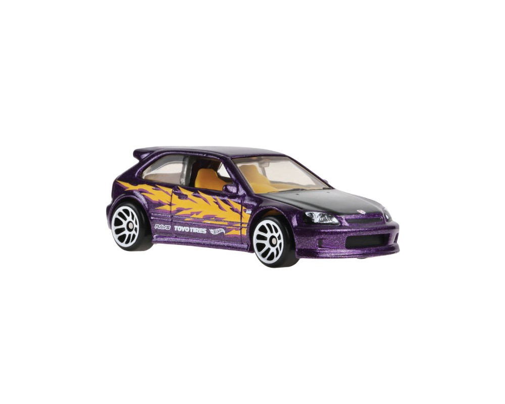 Mattel - Hot Wheels Silver Series, Compact Kings, '99 Honda Civic Type R (EK9) (2/5) JKX57 (JLT20)