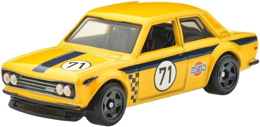 Mattel Hot Wheels - Silver Series, Rally Racers, '71 Datsun 510 (4-5) JKX64 (JLT21)