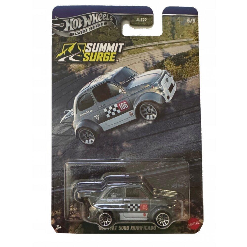 Mattel Hot Wheels - Silver Series, Summit Surge, 60’s Fiat 500D Modificado (5/5) JKX70 (JLT22)