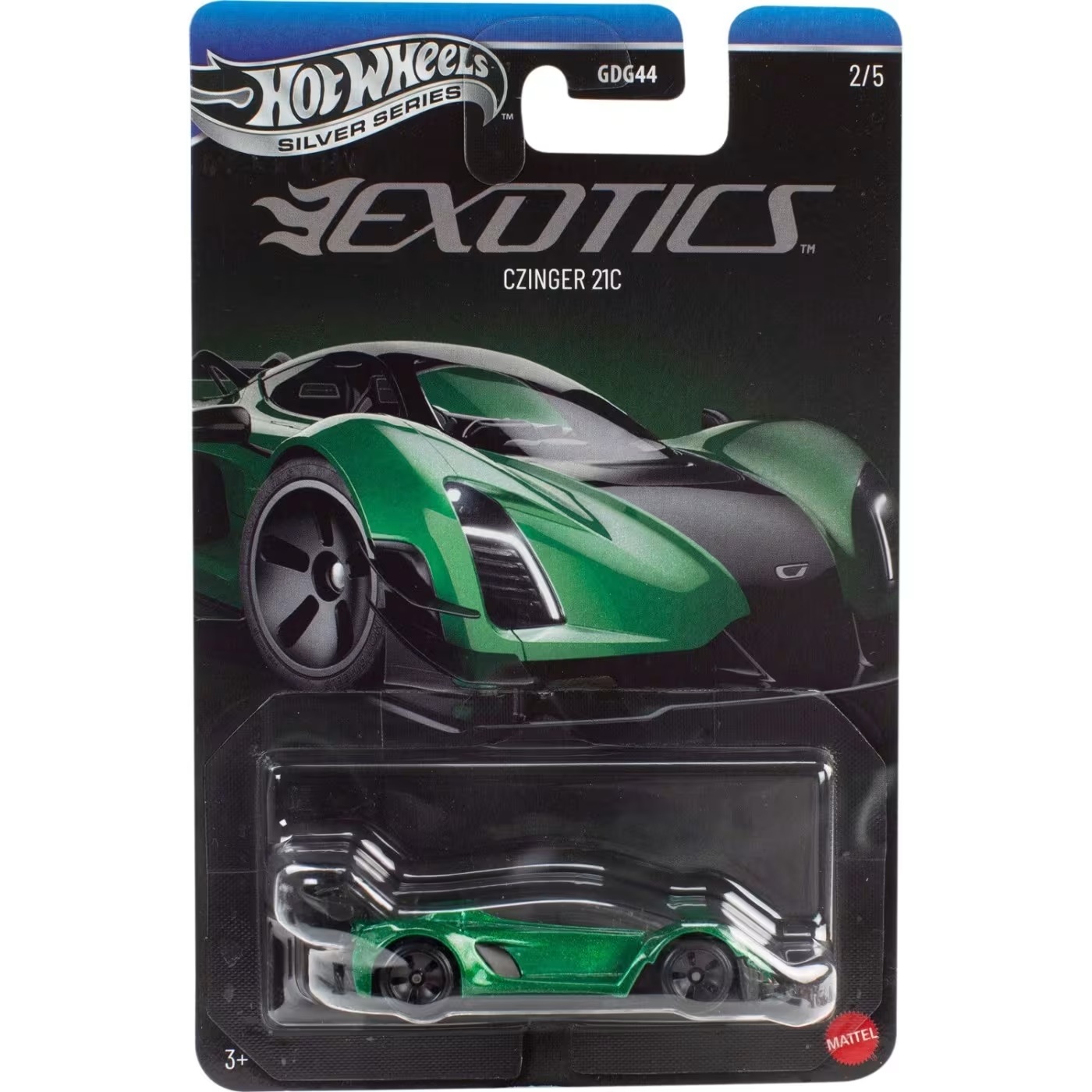 Mattel Hot Wheels - Silver Series, Exotics, Czinger 21C (2-5) JKX77 (JLT23)