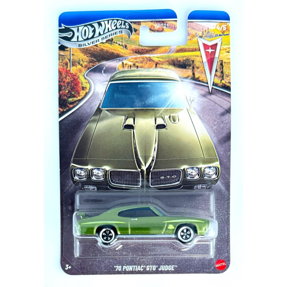 Mattel Hot Wheels - Silver Series, '70 Pontiac GTO Judge (4/5) JKY13 (GRT01)
