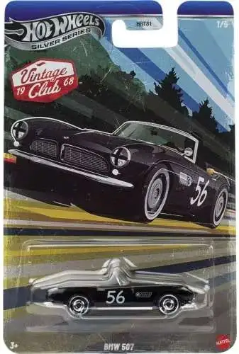 Mattel - Hot Wheels Silver Series, Vintage Club 1968, BMW 507 (1/5) JKY26 (HRT81)