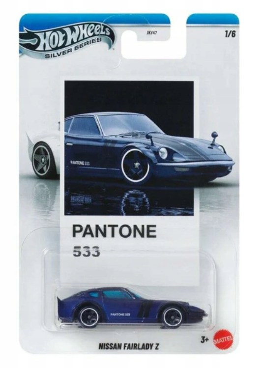 Mattel Hot Wheels - Silver Series, Pantone (533), Nissan Fairlady Z (1/6) JKY52 (JKY47)