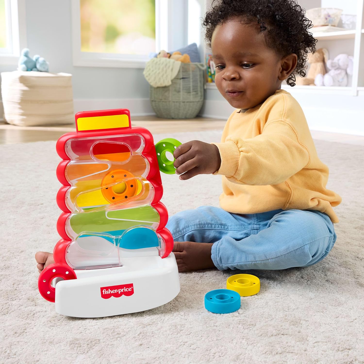 Fisher Price - Drop Through Rock-A-Stack JLB81