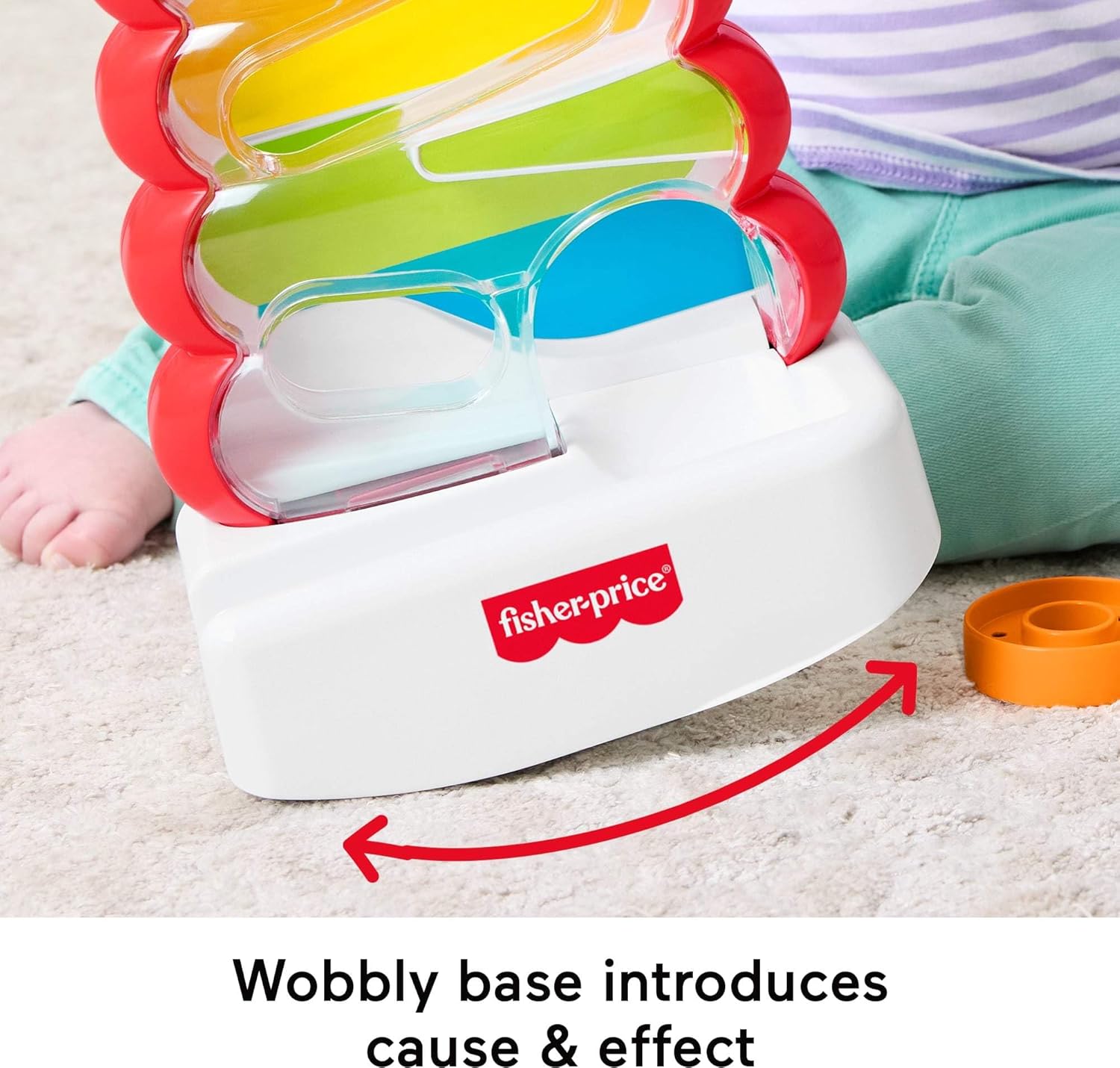 Fisher Price - Drop Through Rock-A-Stack JLB81