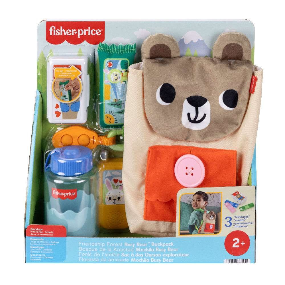 Fisher Price - Friendship Forest, Busy Bear Backpack JLB86
