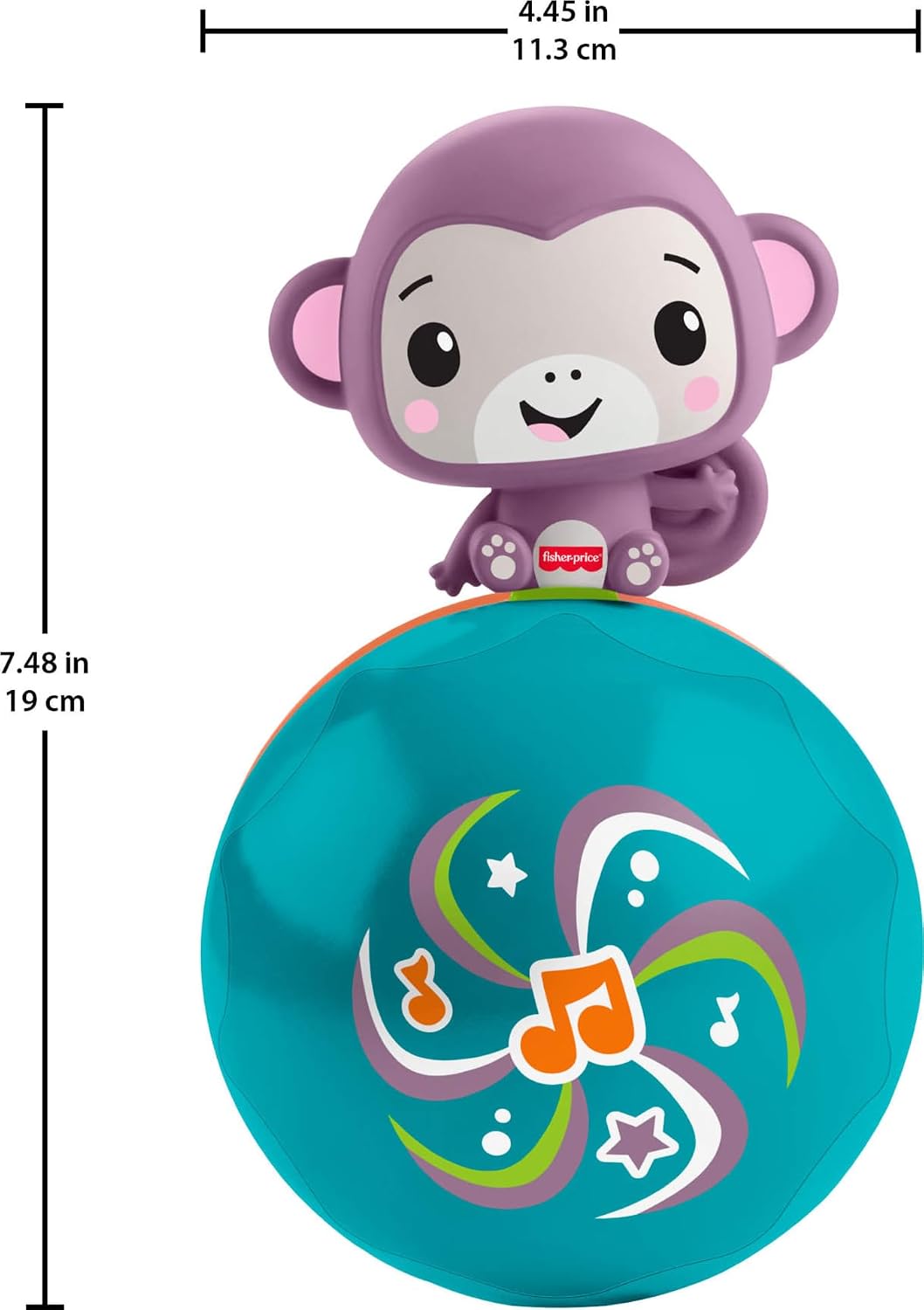 Fisher Price - Fisher Price Μαϊμουδάκι - Μπαλίτσα Με Κίνηση JLB95