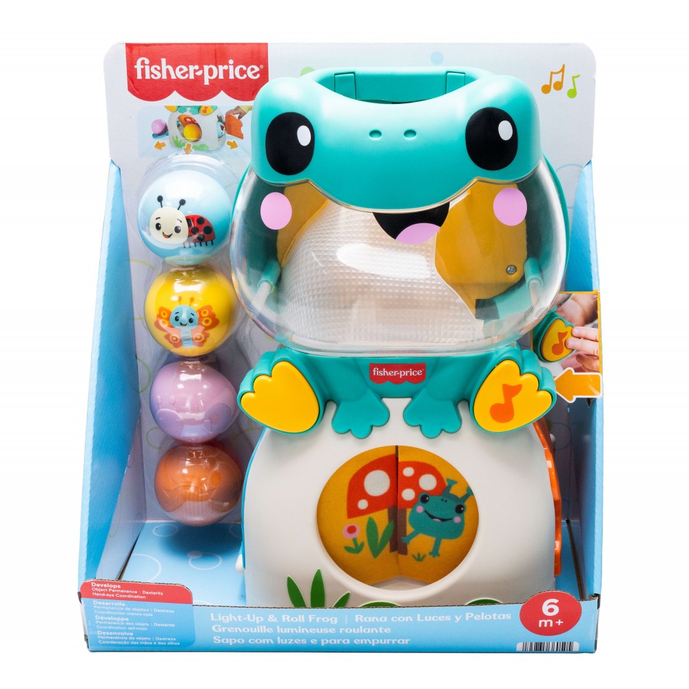 Fisher Price - Βάτραχος Με Μπαλίτσες Ήχοι & Φώτα JLB96