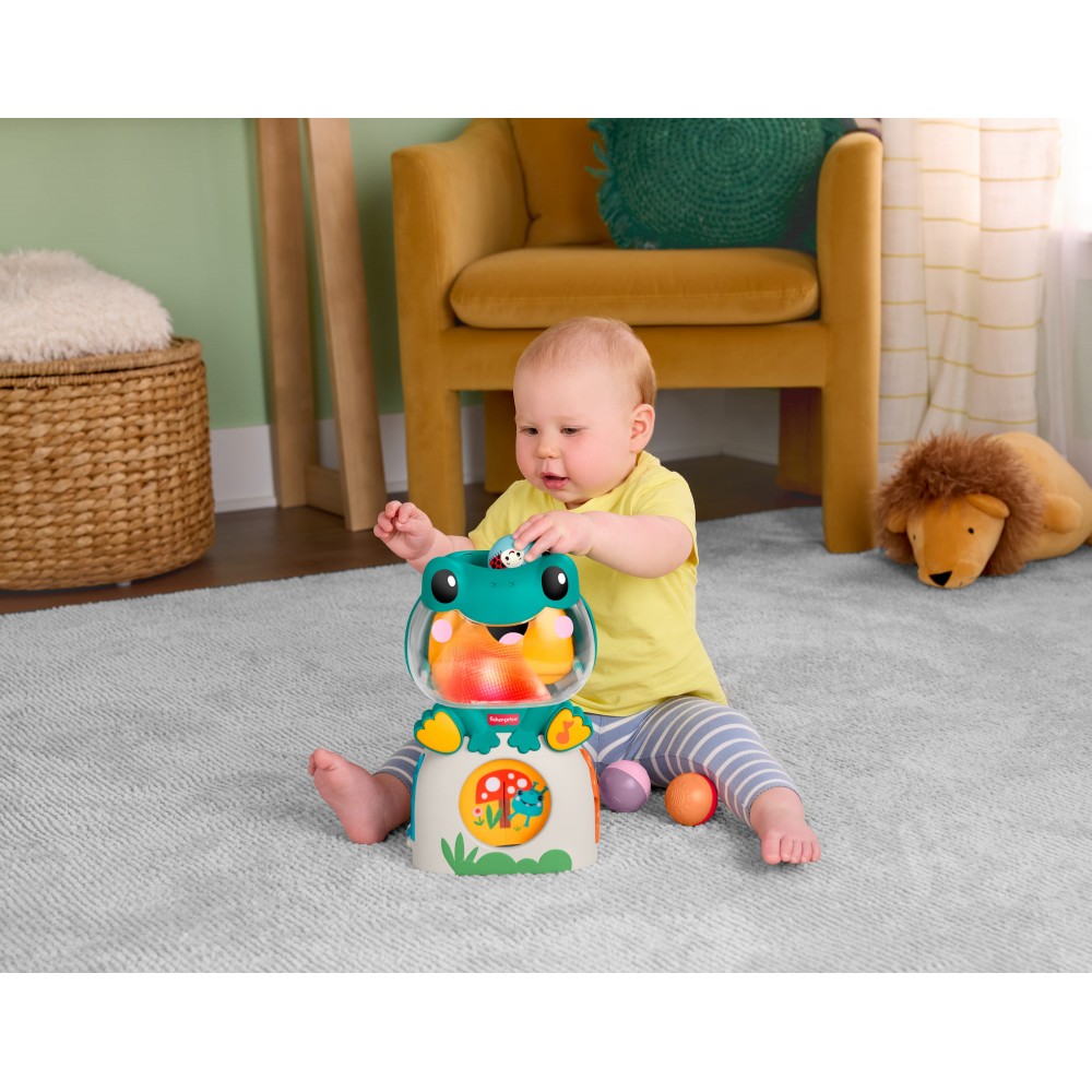 Fisher Price - Βάτραχος Με Μπαλίτσες Ήχοι & Φώτα JLB96