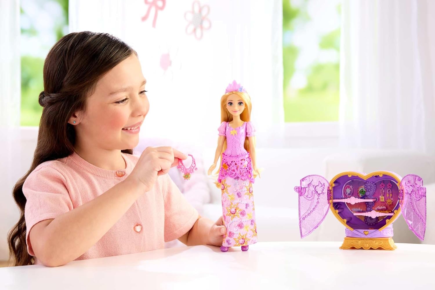 Mattel Disney Princess - Jewel Reveal, Rapunzel JLK28 (JHL48)