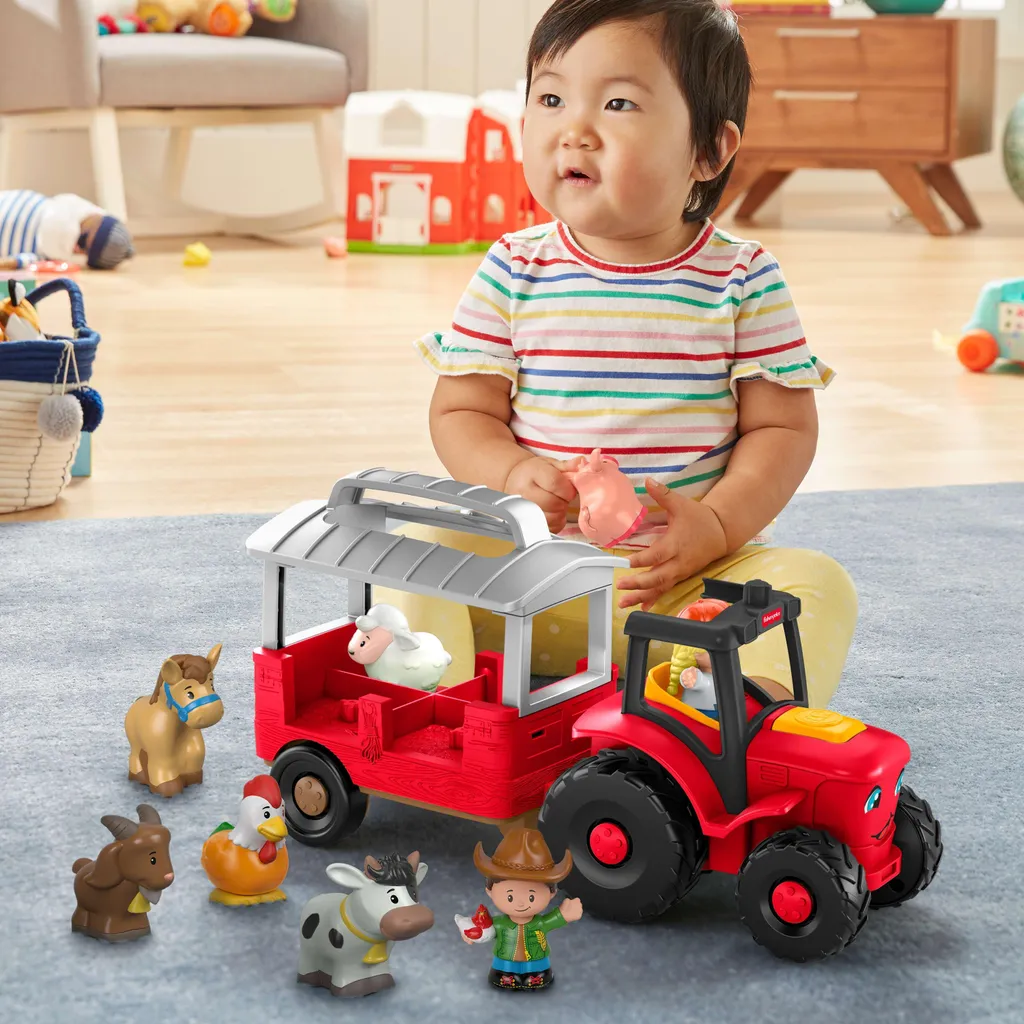 Fisher Price - Little People, Farm Tractor Gift Set JLM99