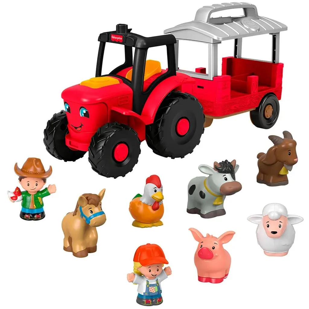 Fisher Price - Little People, Farm Tractor Gift Set JLM99