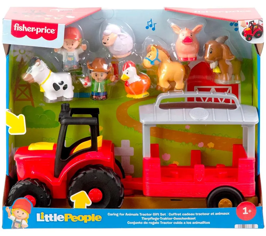 Fisher Price - Little People, Farm Tractor Gift Set JLM99