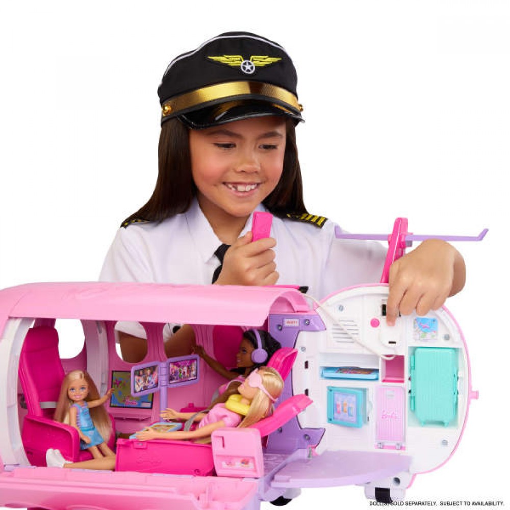 Mattel Barbie - Dream Land, Αεροπλάνο JLW92