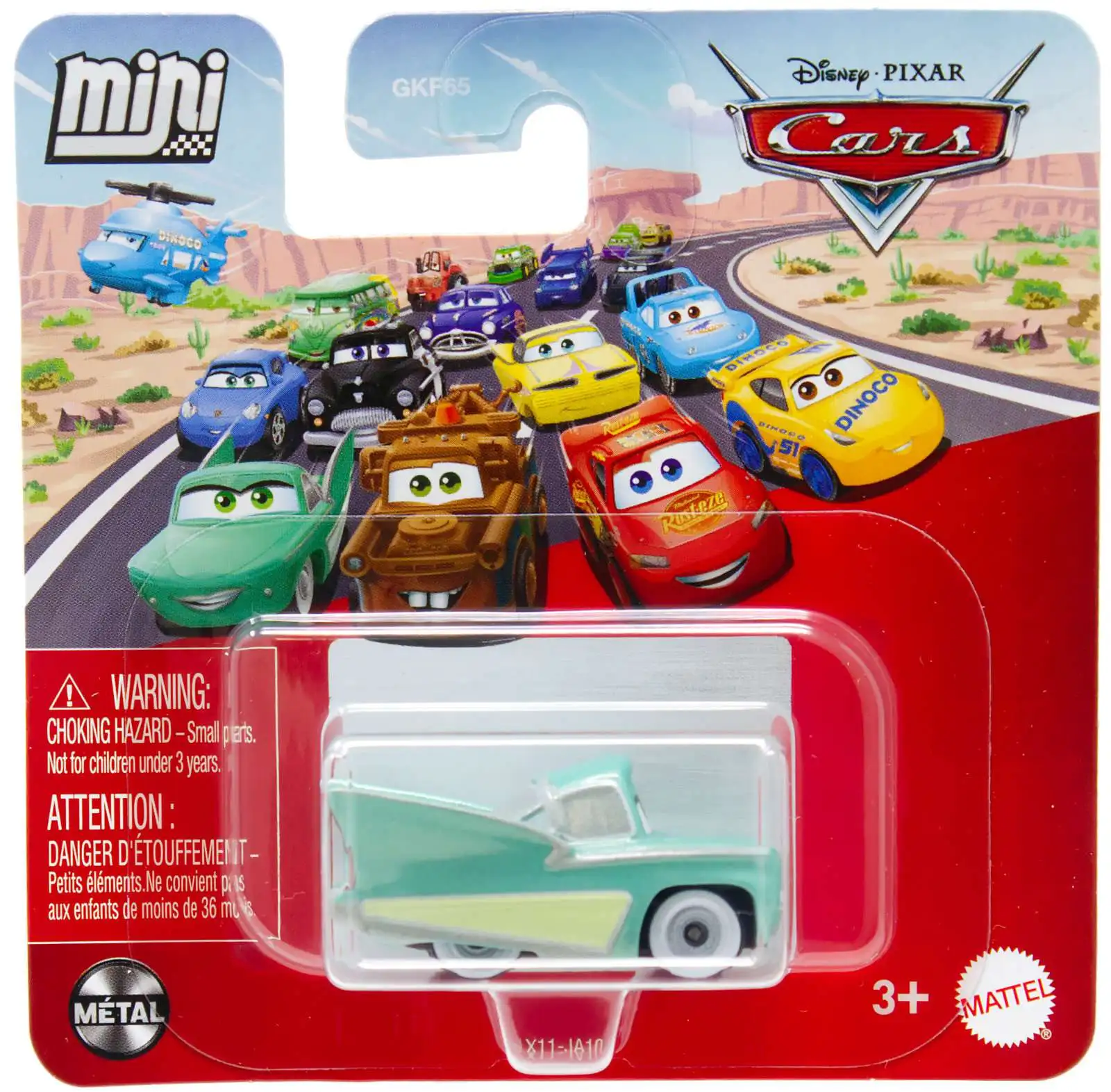 Mattel Cars - Mini Racers, Flo JLX11 (GKF65)