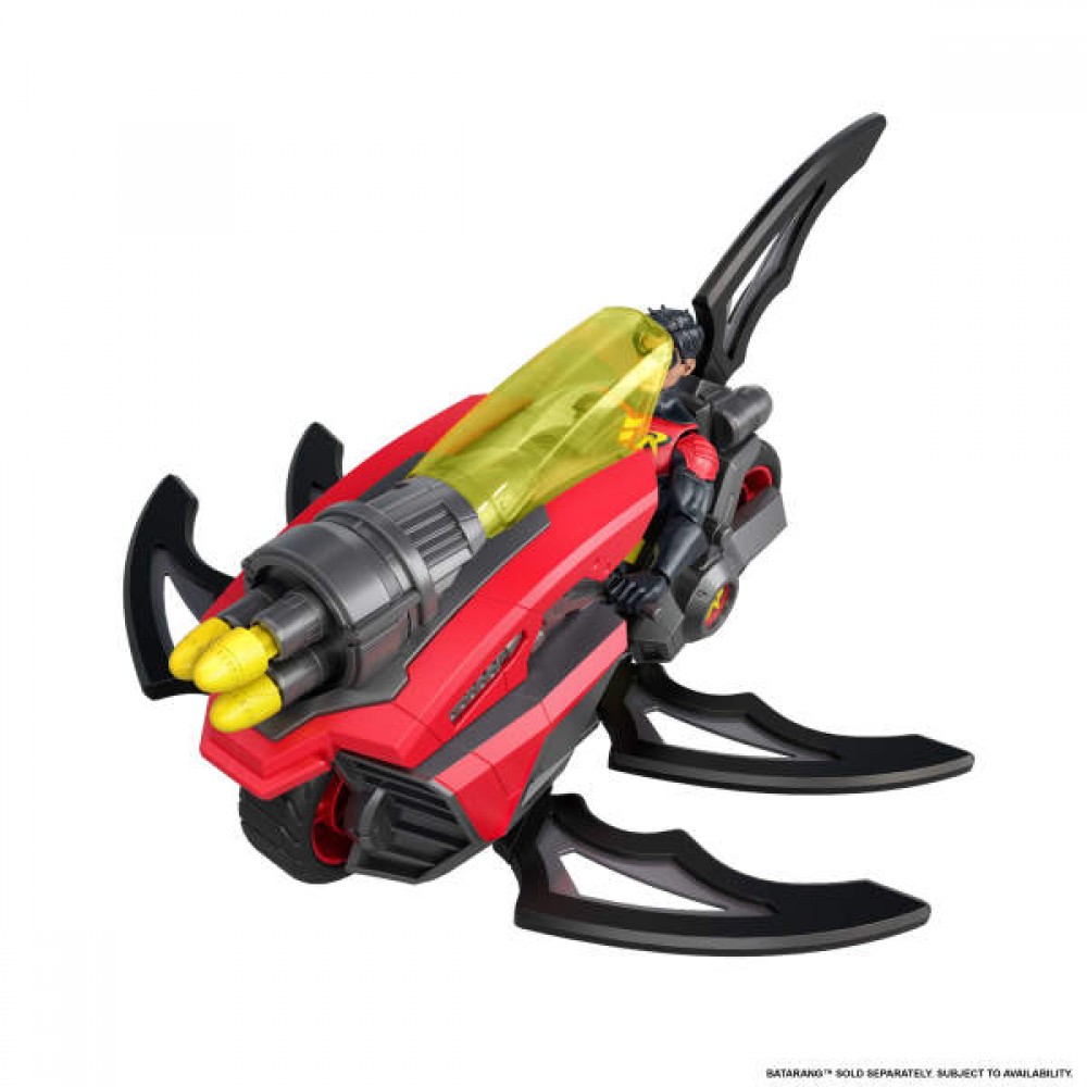 Mattel DC - Super Villains, Robin-Cycle & Robin JMD51 JMD51