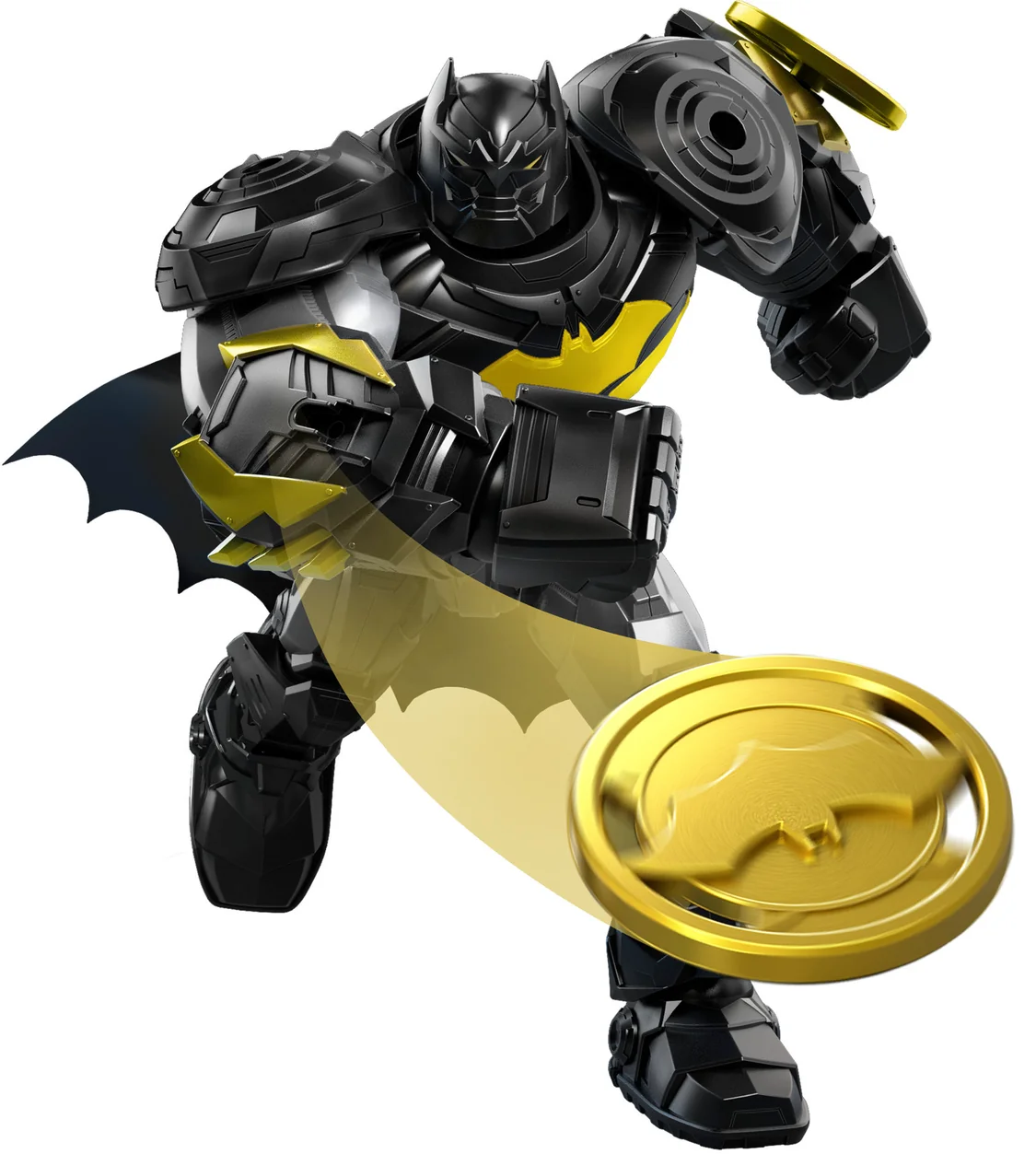 Mattel DC - Super Villains, Mech Suit Batman, Action Figure With Lights & Sound JMD86 (JMD85)