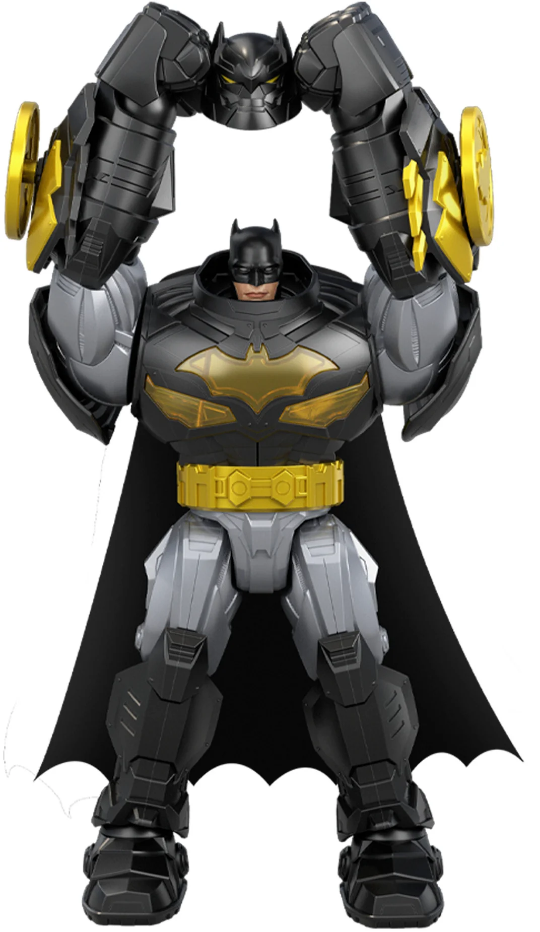 Mattel DC - Super Villains, Mech Suit Batman, Action Figure With Lights & Sound JMD86 (JMD85)