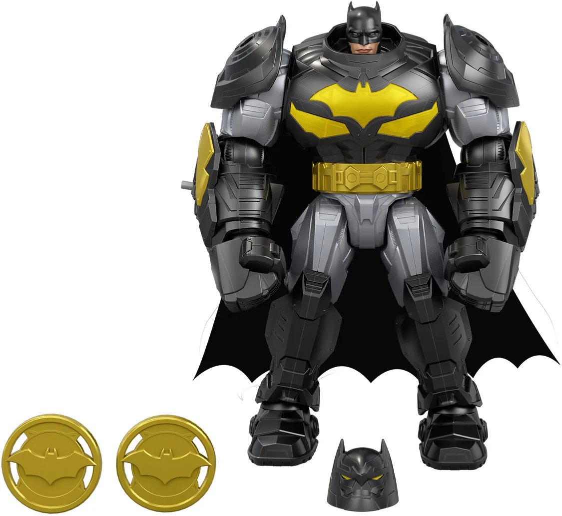 Mattel DC - Super Villains, Mech Suit Batman, Action Figure With Lights & Sound JMD86 (JMD85)