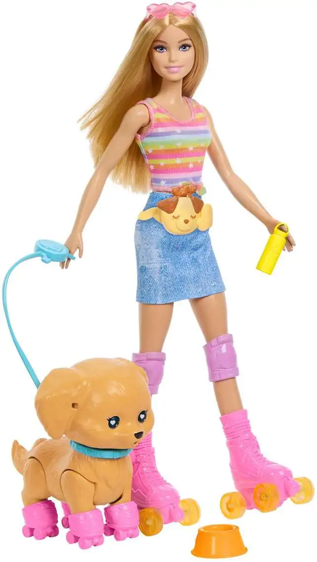 Mattel Barbie - Pets, Skate And Run Pup JMJ44 (JMJ43)