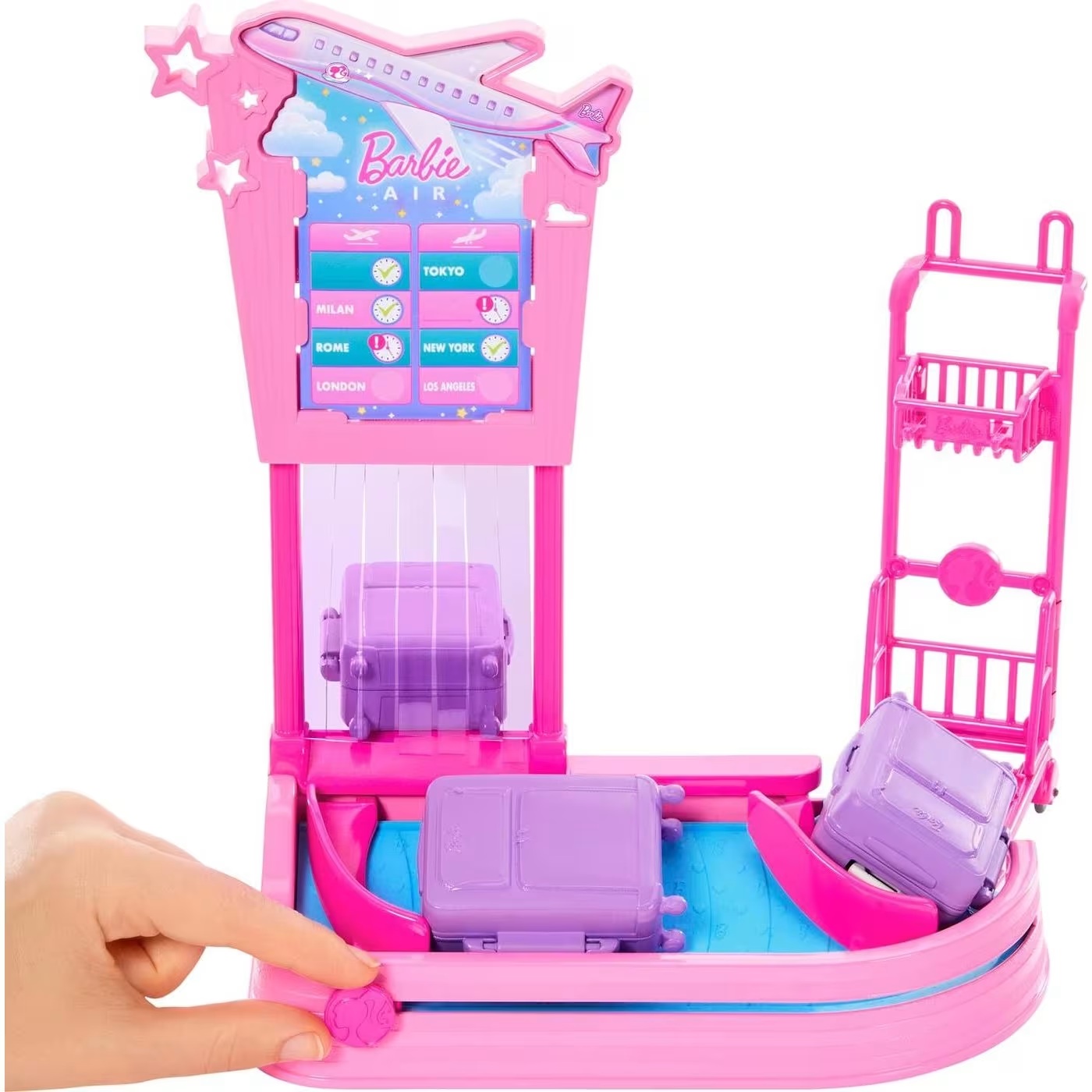 Mattel Barbie - Family & Friends, Baggage Claim JMJ49