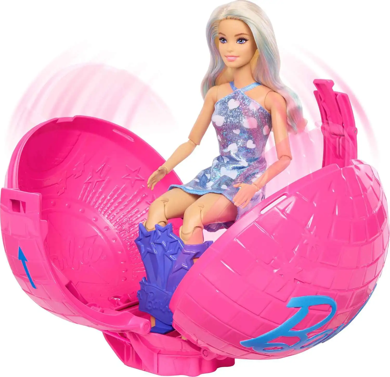 Mattel Barbie - Roll To Reveal Pop Star Surprise Doll JMK19