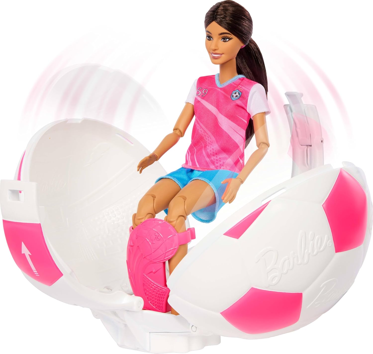 Mattel Barbie - Barbie Μπάλα Έκπληξη - Ποδοσφαιρίστρια JMK20