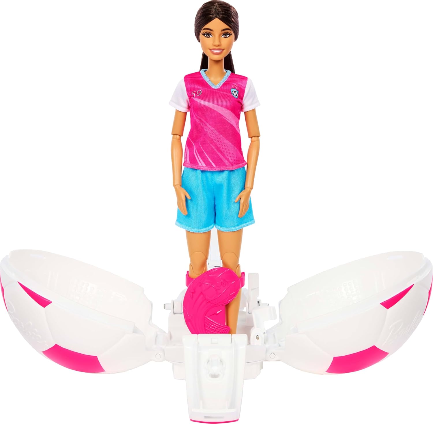 Mattel Barbie - Barbie Μπάλα Έκπληξη - Ποδοσφαιρίστρια JMK20