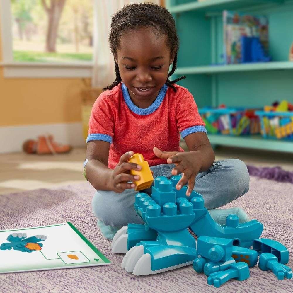 Fisher Price - Mega Bloks, Build & Chomp Dinosaur JMK85