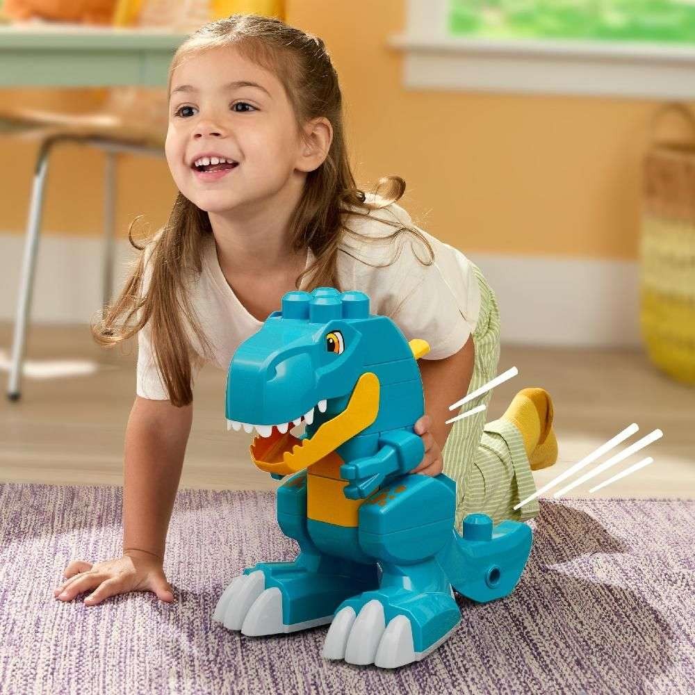 Fisher Price - Mega Bloks, Build & Chomp Dinosaur JMK85