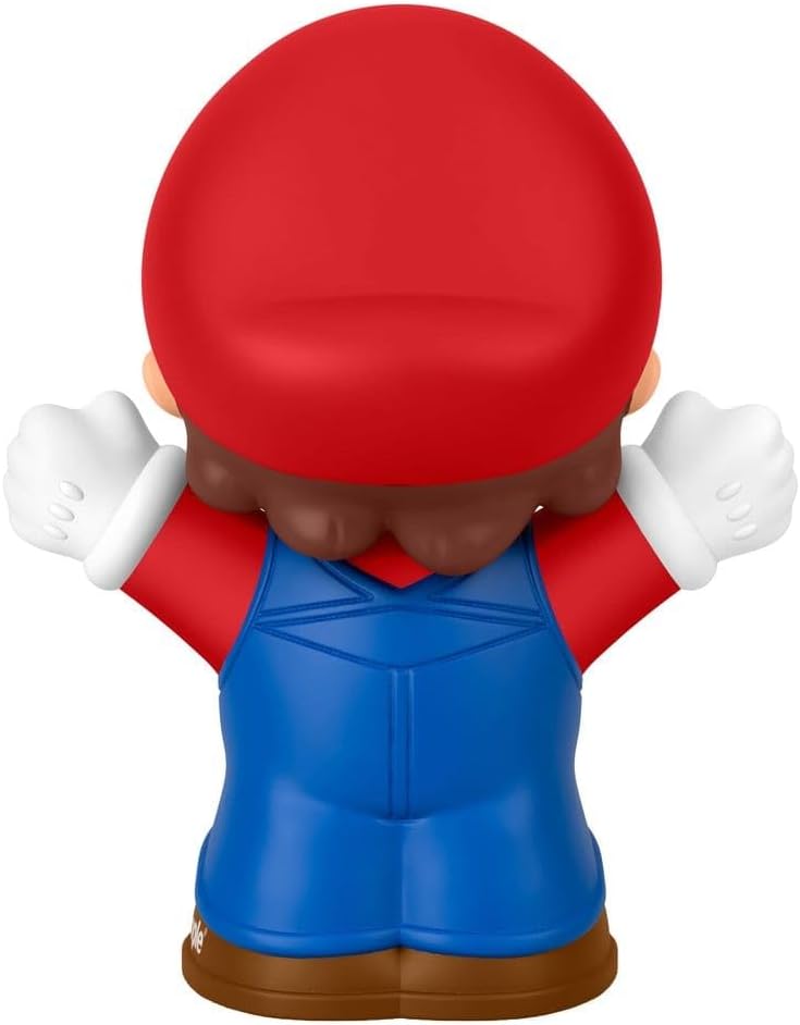 Mattel Super Mario - Little People Collector, Single Fig Classic Mario 7cm JMM05 (JHG64)