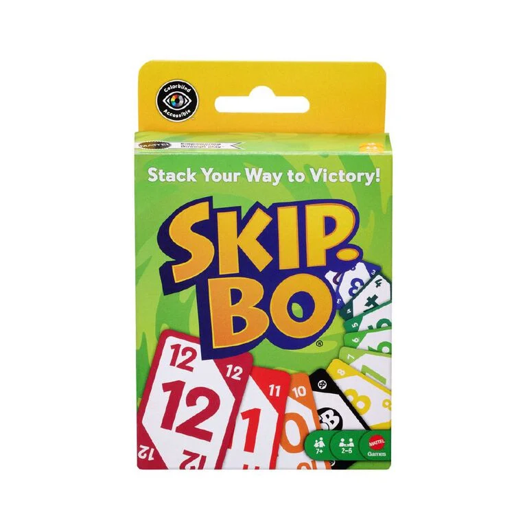 Mattel - Επιτραπέζιο, Skip.Bo JMM20
