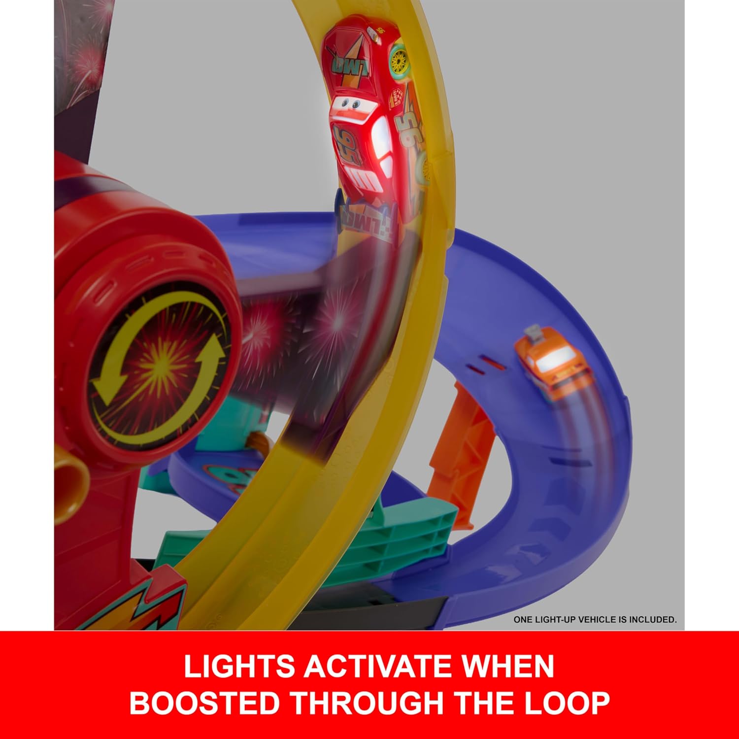 Mattel Cars - Trucks & Playsets Super Light-Up Track Set JMT57