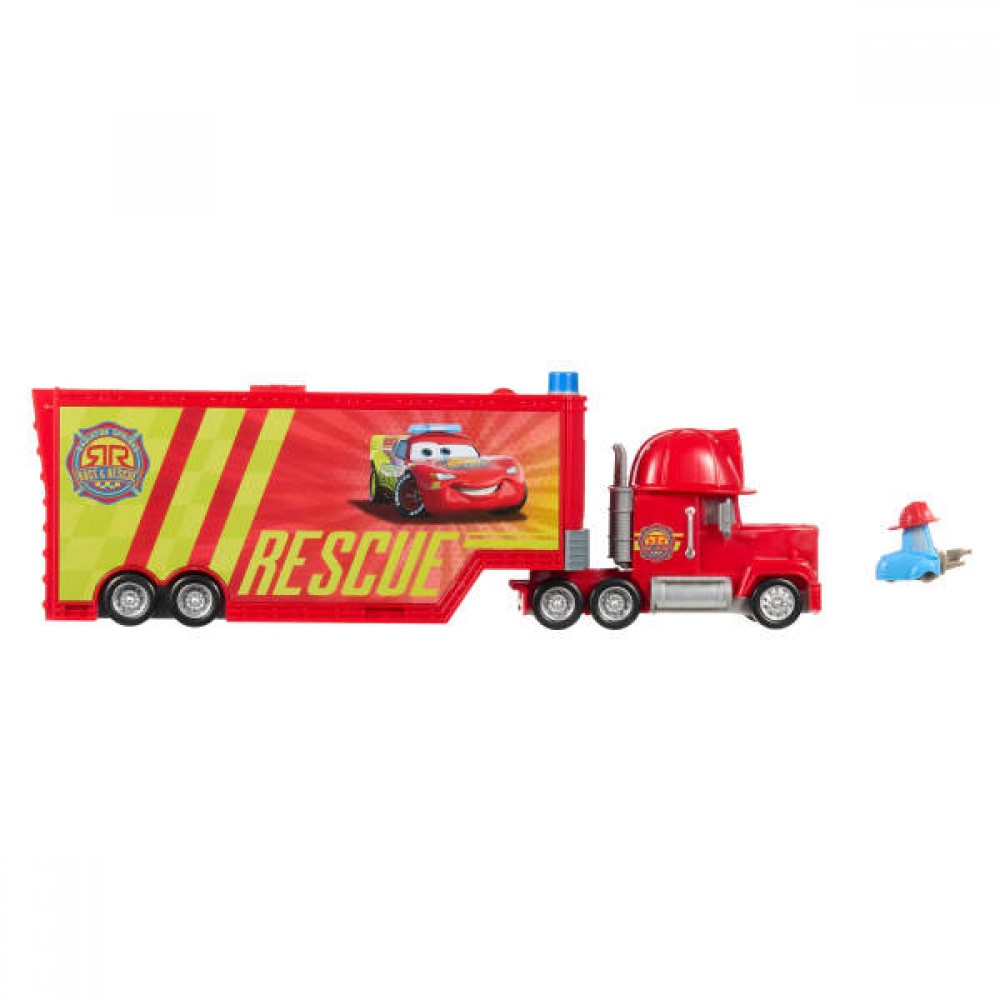 Mattel Cars - Mack Mobile Rescue Repair Center JMT58