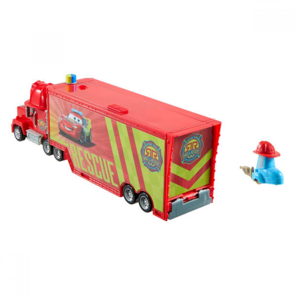 Mattel Cars - Mack Mobile Rescue Repair Center JMT58