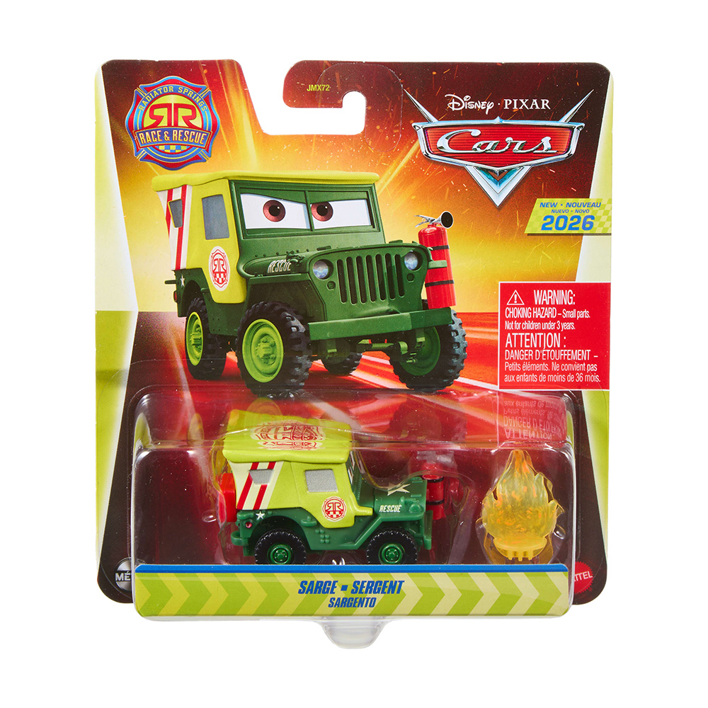 Mattel Cars - Radiator Springs Race & Rescue , Sarge JMX77 (JMX72)