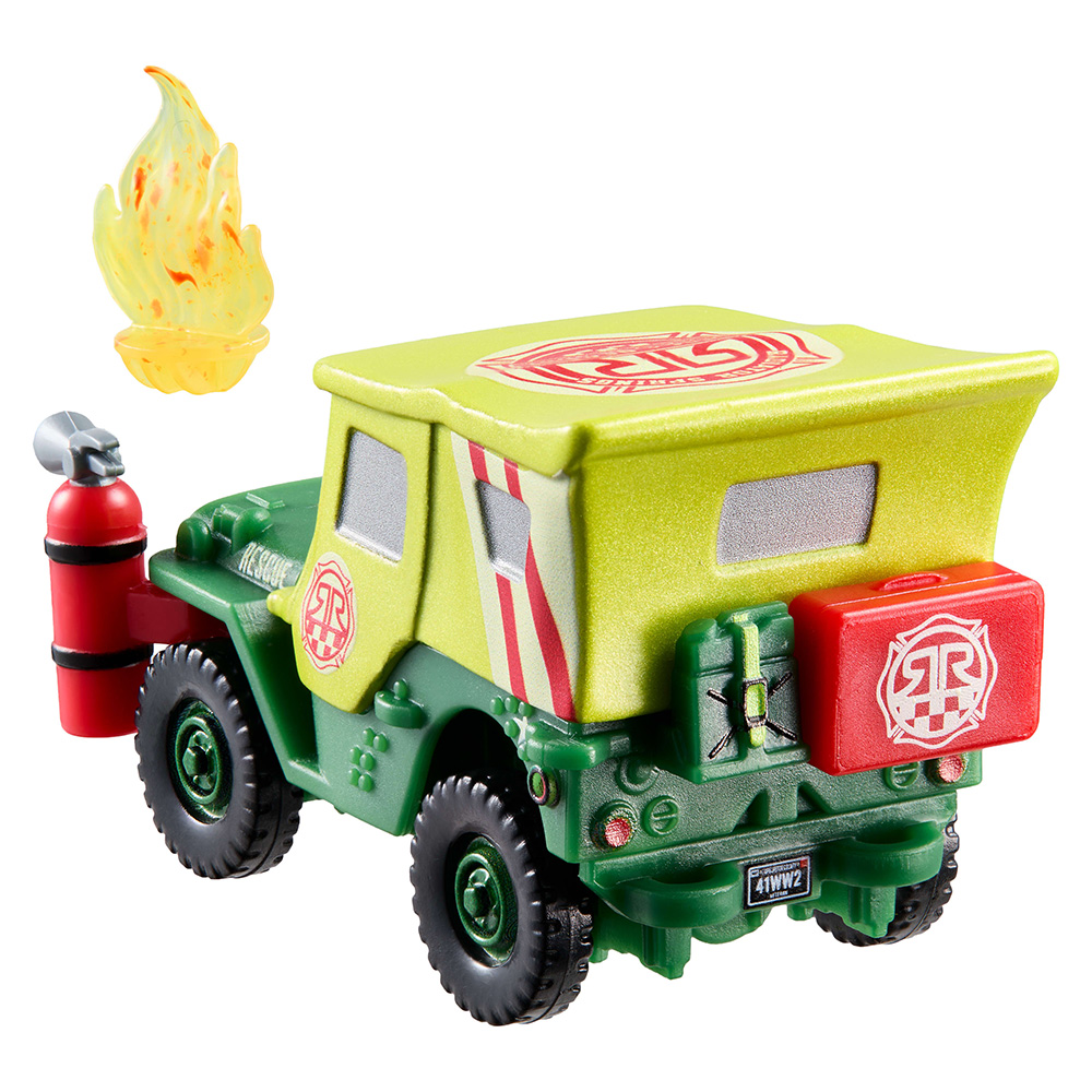 Mattel Cars - Radiator Springs Race & Rescue , Sarge JMX77 (JMX72)