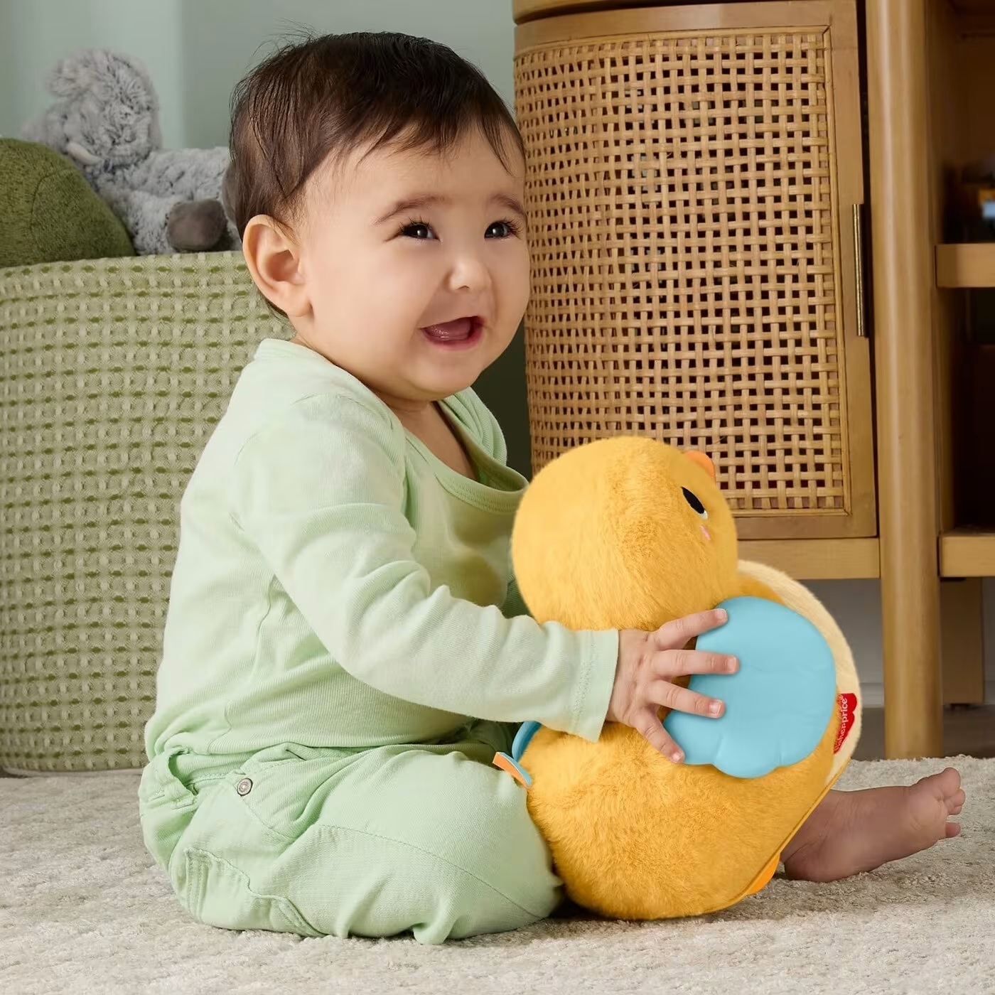 Fisher Price - Μαλακό Παπάκι Με Κίνηση Και Ήχους JMX99