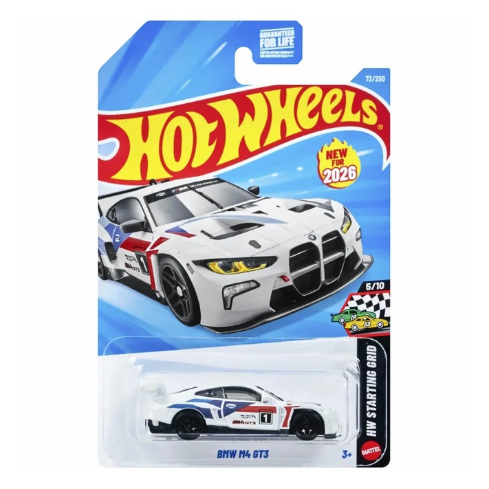 Mattel Hot Wheels - HW Starting Grid, BMW M4 GT3 (5/10) JNG69 (5785)
