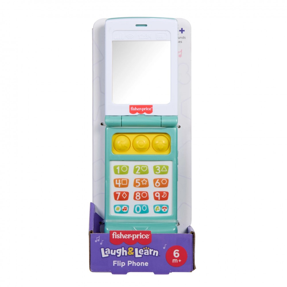 Fisher Price - Laugh & Learn, Κινητό Τηλεφωνάκι Με Πορτάκι JNJ57