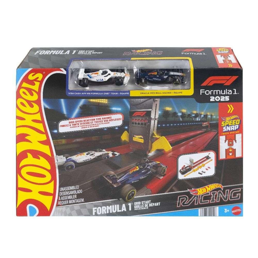 Mattel Hot Wheels - Racing, Speed Snap, Formula 1 Grid Start JNN35