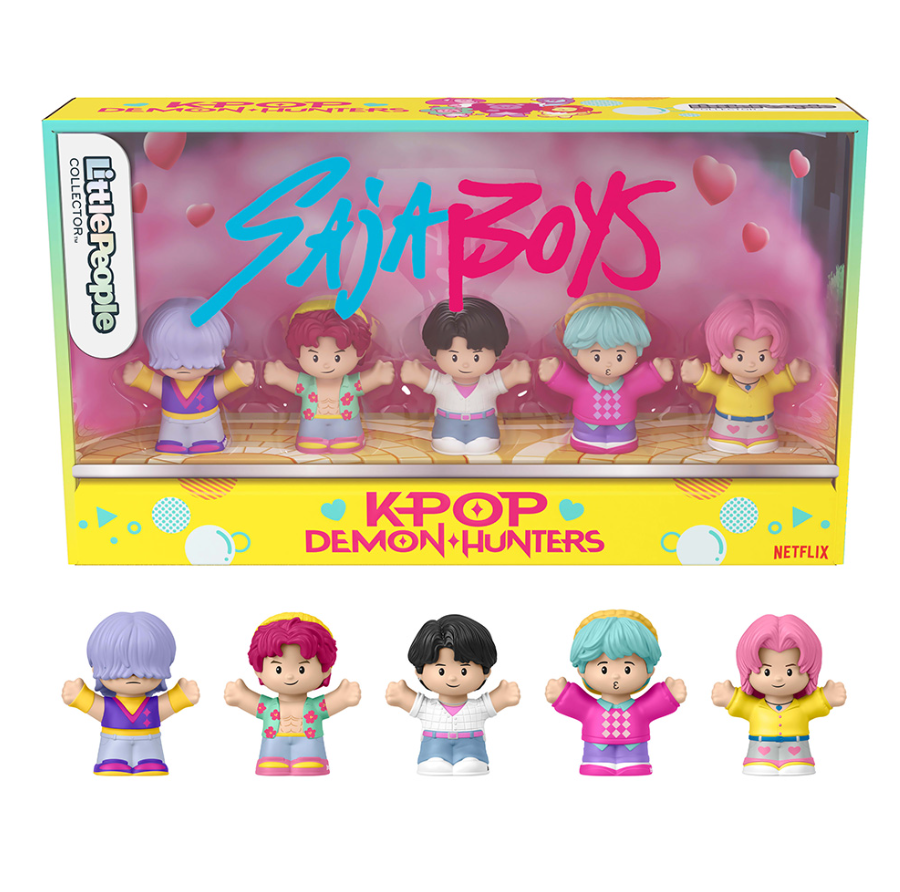 Mattel Fisher Price - Little People Collector, KPop Demon Hunters, Saja Boys JRM88