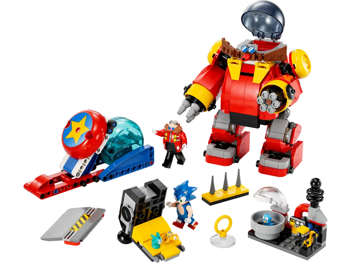 Lego Sonic The Hedgehog - Sonic vs. Dr. Eggman's Death Egg Robot 76993