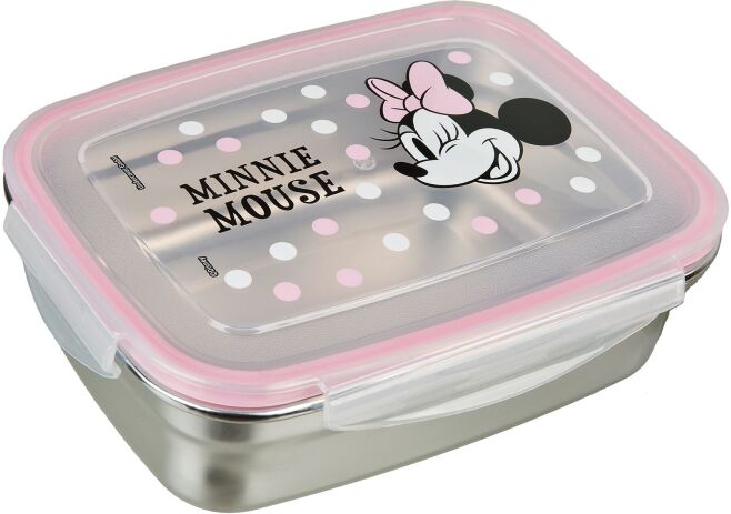 Gim – Δοχείο Φαγητού Ανοξείδωτο, Minnie Mouse 550 ml MIUY9904