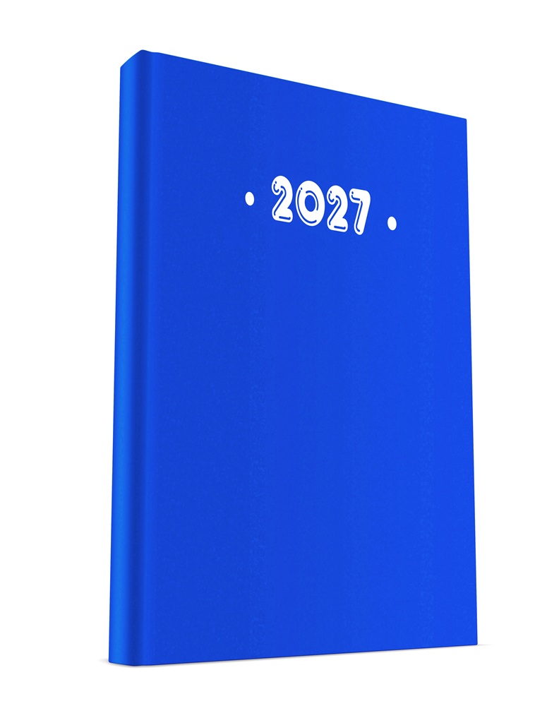 Υδρόγειος - Ημερήσιο Ημερολόγιο PVC 2027, Royal Blue 12x17 0305