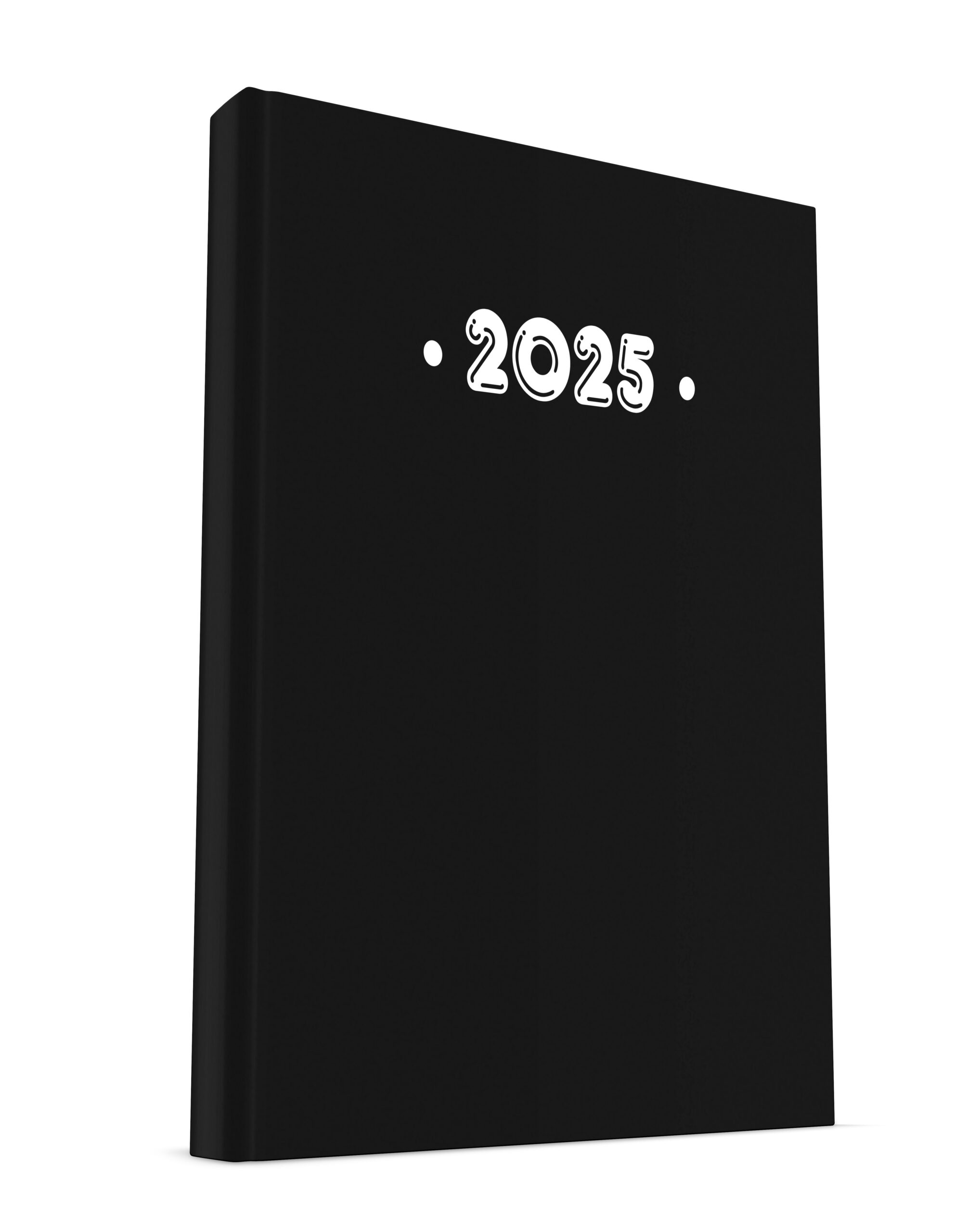 Υδρόγειος - Ημερήσιο Ημερολόγιο PVC 2025, Black 21x29 1333