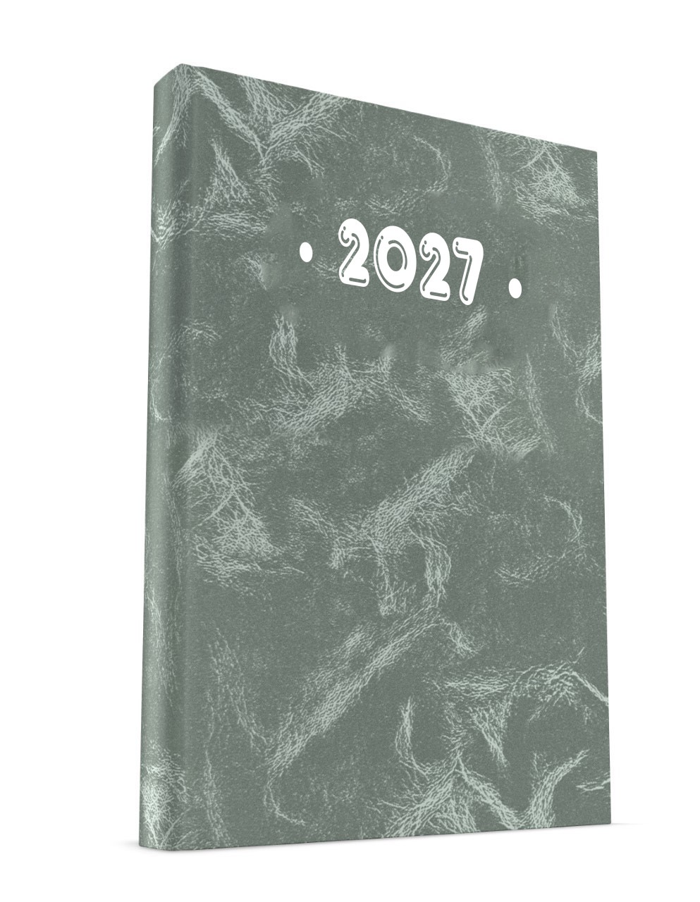 Υδρόγειος - Ημερήσιο Ημερολόγιο PVC 2027, Marble Grey 12x17 0305