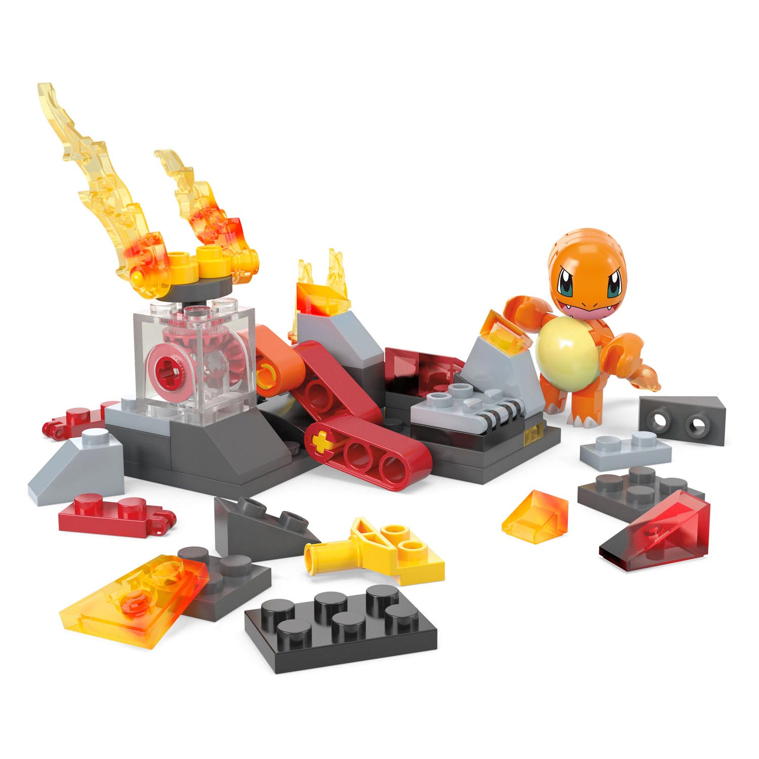 Mattel - Mega Pokemon, Charmanders Fire-Type Spin  ΗΤΗ86 (HDL75)